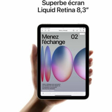 Apple iPad mini A17 Pro (7. kartos) Wi-Fi 128GB polarstern