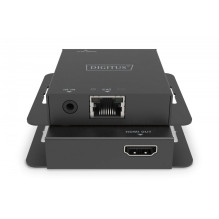 Przedłużacz / HDMI plėstuvas 4K 30Hz 70m po skretce Cat.5e / 6 / 7 / 8 HDCP 1.4 EDID IR PoC, rinkinys Przedłużacz / HDMI plėstuvas 4K 30Hz 70m po skretce Cat.5e / 6 / 7 / 8 HDCP 1.4 EDID IR PoC, rinkinys