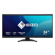 Monitorius Eizo EIZO „FlexScan EV3450XC-BK“ – 34,1 colio, 3440 x 1440 UWQHD, išlenktas, su integruota 21:9 kamera, juoda Monitorius Eizo EIZO „FlexScan EV3450XC-BK“ – 34,1 colio, 3440 x 1440 UWQHD, išlenktas, su integruota 21:9 kamera, juoda