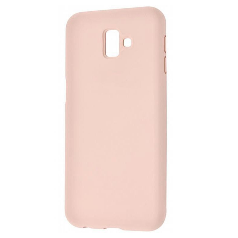 Evelatus Samsung Galaxy J4 Plus Nano Silicone Case Soft Touch TPU Pink Sand