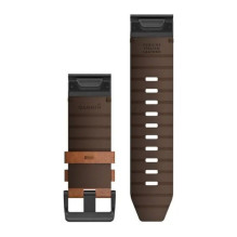 Garmin QuickFit 26 Watch Bands Chestnut leather