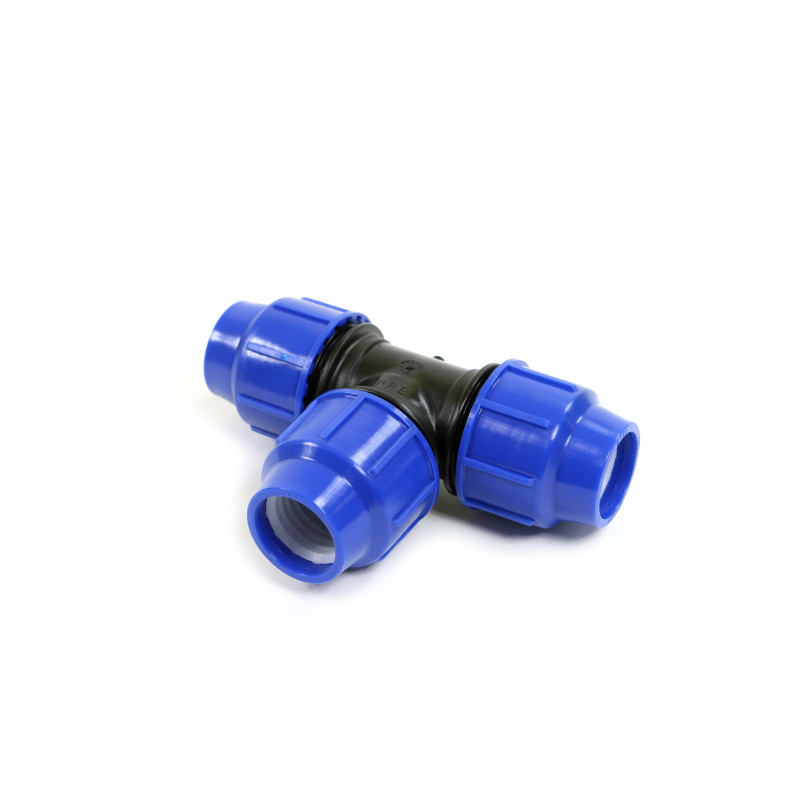 TEE Ø25 PERLA BLUE