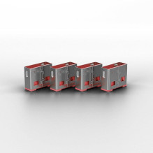 USB prievado blokatorius 4PACK / PINK 40450 LINDY USB prievado blokatorius 4PACK / PINK 40450 LINDY