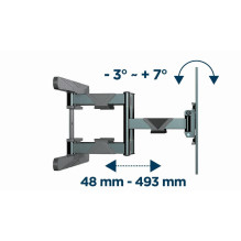 TV SET ACC WALL MOUNT 40-80" / WM-80ST-01 GEMBIRD TV SET ACC WALL MOUNT 40-80" / WM-80ST-01 GEMBIRD
