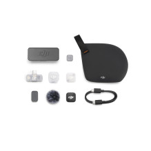 KAMEROS PRIEDAS MIC MINI 2 1TX+1MRX / +DĖKLAS CP.RN.00000533 DJI