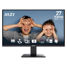 LCD monitorius, MSI, 27 colių, 3840 x 2160 pikselių, 4K Ultra HD, natūralus kraštinių santykis 16:9, plokščias, PROMP273
