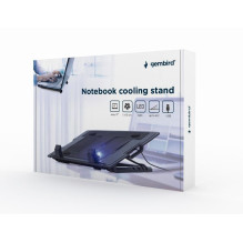 NB ACC Aušinimo stovo reguliavimas / PRAKTIŠKAS NBS-1F17T-01 GEMBIRD NB ACC Aušinimo stovo reguliavimas / PRAKTIŠKAS NBS-1F17T-01 GEMBIRD
