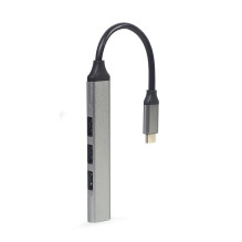 Įvesties / išvesties šakotuvas USB-C 4 prievadų / UHB-CM-U3P1U2P3-03 GEMBIRD Įvesties / išvesties šakotuvas USB-C 4 prievadų / UHB-CM-U3P1U2P3-03 GEMBIRD