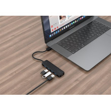 I / O HUB USB3.1 4PORT / UHB-U3P4P-02 GEMBIRD I / O HUB USB3.1 4PORT / UHB-U3P4P-02 GEMBIRD