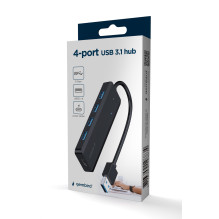 I / O HUB USB3.1 4PORT / UHB-U3P4P-02 GEMBIRD I / O HUB USB3.1 4PORT / UHB-U3P4P-02 GEMBIRD
