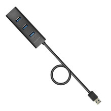 I / O HUB USB3.0 4 PORT KROVIMAS / 1,2M HUE-S2BL AXAGON