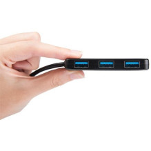 Įvesties / išvesties šakotuvas USB3.1 4 prievadų / TS-HUB2K TRANSCEND