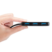 Įvesties / išvesties šakotuvas USB3.1 4 prievadų / TS-HUB2K TRANSCEND