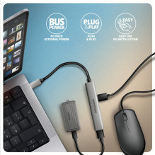 I / O HUB USB3.2 4PORT / 0.12M HUE-STC AXAGON