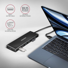 I / O HUB USB3.2 7 PORT FLAT / 1M HUE-F7A AXAGON