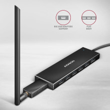 I / O HUB USB3.2 7PORT FLAT / 1M HUE-F7A AXAGON