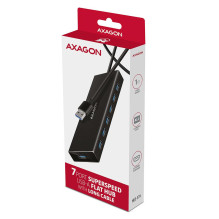 I / O HUB USB3.2 7PORT FLAT / 1M HUE-F7A AXAGON