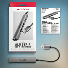 I / O HUB USB3.2 4PORT / 0.12M HUE-STA AXAGON