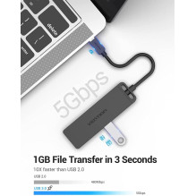 I / O HUB 5-IN-1 USB-C / 0.15M TGKBB VENTION I / O HUB 5-IN-1 USB-C / 0.15M TGKBB VENTION