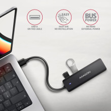 I / O HUB USB TRAVEL / 0.19M HUE-C1A AXAGON
