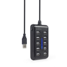 I / O HUB USB2 10PORT / UHB-U2P10P-01 GEMBIRD I / O HUB USB2 10PORT / UHB-U2P10P-01 GEMBIRD