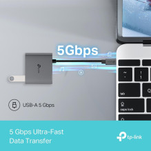 Įvesties / išvesties šakotuvas USB-C 3 prievadų / UH3020C TP-LINK Įvesties / išvesties šakotuvas USB-C 3 prievadų / UH3020C TP-LINK