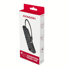 I / O HUB USB-C TRAVEL / 0.19M HUE-C1C AXAGON