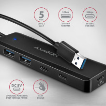I / O HUB USB TRAVEL / 0.19M HUE-C2A AXAGON