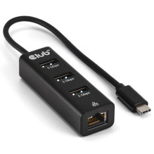 CLUB3D USB-C 3 PRIEVADŲ ĮVESTIES / IŠVESTIES ŠAKOTUVAS / CSV-1549 CLUB3D USB-C 3 PRIEVADŲ ĮVESTIES / IŠVESTIES ŠAKOTUVAS / CSV-1549