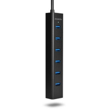 I / O HUB USB3.0 7PORT CHARGING / W / AC 1.2M HUE-SA7BP AXAGON
