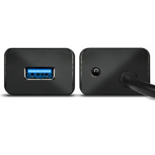 I / O HUB USB3.0 7 PORT ĮKROVIMAS / W / AC 1,2M HUE-SA7BP AXAGON