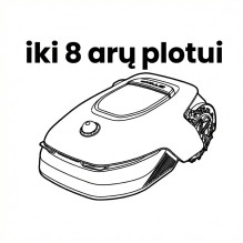 Belaidis vejos robotas Dreame A1 PRO - 4Ah baterija / iki 800 m² (8 a.)
