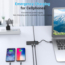 USB 2.0 I/O ŠAKOTUVAS 3 PRIEVADŲ / 0,15 M CHPBB VENTIONE USB 2.0 I/O ŠAKOTUVAS 3 PRIEVADŲ / 0,15 M CHPBB VENTIONE
