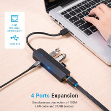 USB 2.0 I/O ŠAKOTUVAS 3 PRIEVADŲ / 0,15 M CHPBB VENTIONE USB 2.0 I/O ŠAKOTUVAS 3 PRIEVADŲ / 0,15 M CHPBB VENTIONE