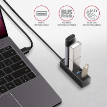 I / O HUB USB3.2 4PORT MINI / 1.2M HUE-M1AL AXAGON