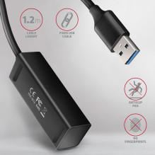 I / O HUB USB3.2 4PORT MINI / 1.2M HUE-M1AL AXAGON