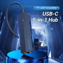 I / O HUB 5-IN-1 USB-C / 0.15M TGOBB VENTION I / O HUB 5-IN-1 USB-C / 0.15M TGOBB VENTION