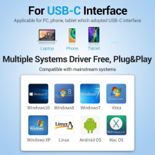 I / O HUB 5-IN-1 USB-C / 0.15M TGOBB VENTION I / O HUB 5-IN-1 USB-C / 0.15M TGOBB VENTION