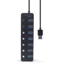 I / O HUB USB3 7PORT / UHB-U3P7P-01 GEMBIRD