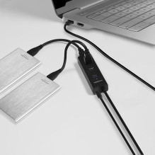 I / O HUB USB3.0 4PORT CHARGING / W / AC 1.2M HUE-S2BP AXAGON