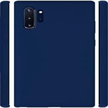 „Evelatus“ „Samsung Galaxy Note 10 Plus“ silikoninis dėklas, minkštas lietimui, TPU, mėlynas