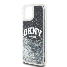 DKNY DKNY Liquid Glitter Big Logo iPhone 14 / 15 / 13 Case - Black DKNY DKNY Liquid Glitter Big Logo iPhone 14 / 15 / 13 Case - Black