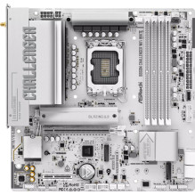 Motherboard ASRock ASRock B860M Challenger WiFi White 1851 mATX HDMI / DP DDR5 Motherboard ASRock ASRock B860M Challenger WiFi White 1851 mATX HDMI / DP DDR5