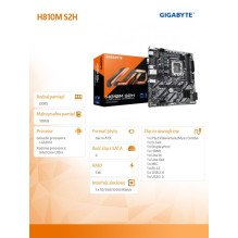 Gigabyte H810M S2H motherboard