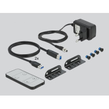 DeLOCK DisplayPort 1.4 KVM jungiklis 8K 30 Hz su USB 3.2 Gen 1 DeLOCK DisplayPort 1.4 KVM jungiklis 8K 30 Hz su USB 3.2 Gen 1