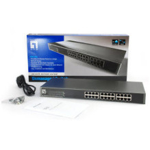 LevelOne 24xFE Switch 19" Metal