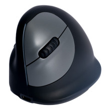 Mouse R-GO Tools R-Go ergonomic left Bluetooth large gray / silver