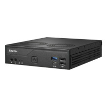 Pagrindinė plokštė Shuttle DH610V2 S1700 H610 JUODAS 120W / GLN HDMI DISPLAY-PORT COM-PORT