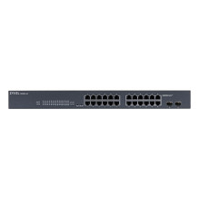Zyxel GS-1900-24 v2 Managed L2 Gigabit Ethernet (10 / 100 / 1000) 1U Black Zyxel GS-1900-24 v2 Managed L2 Gigabit Ethernet (10 / 100 / 1000) 1U Black