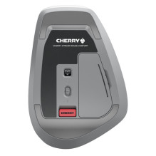 CHERRY STREAM ERGO belaidė COMFORT pelė balta / pilka CHERRY STREAM ERGO belaidė COMFORT pelė balta / pilka